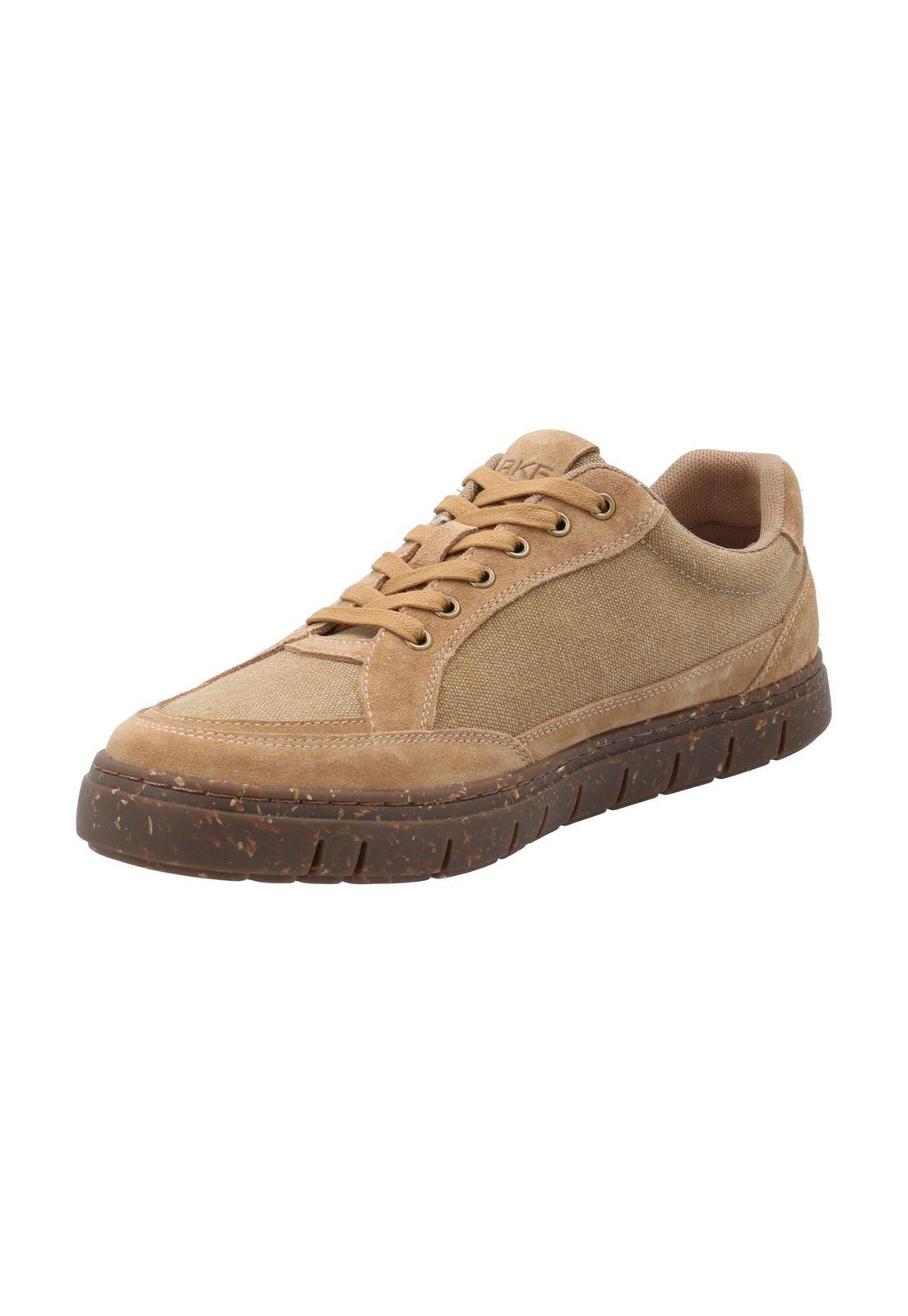 Zapatilla Cuero Hombre Tokio Café-4