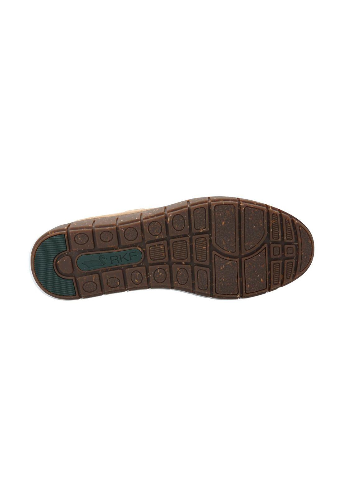 Zapatilla Cuero Hombre Tokio Café-7