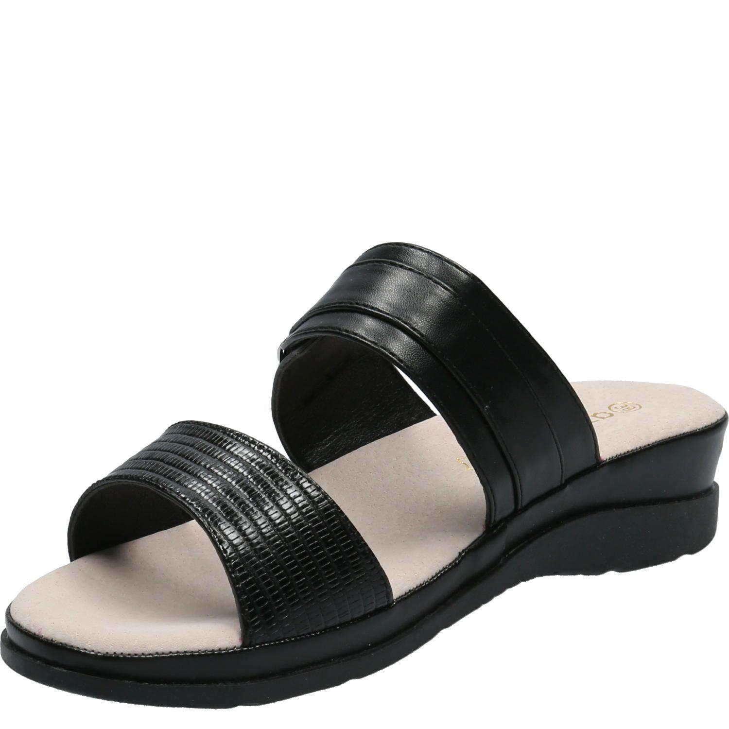 Sandalia Mujer Bold Negro-4