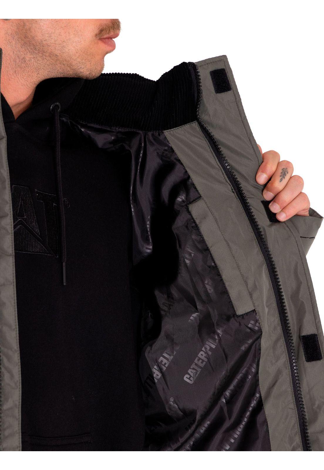 Parka Hombre Heavyweight Insulated Puffer Gris-6