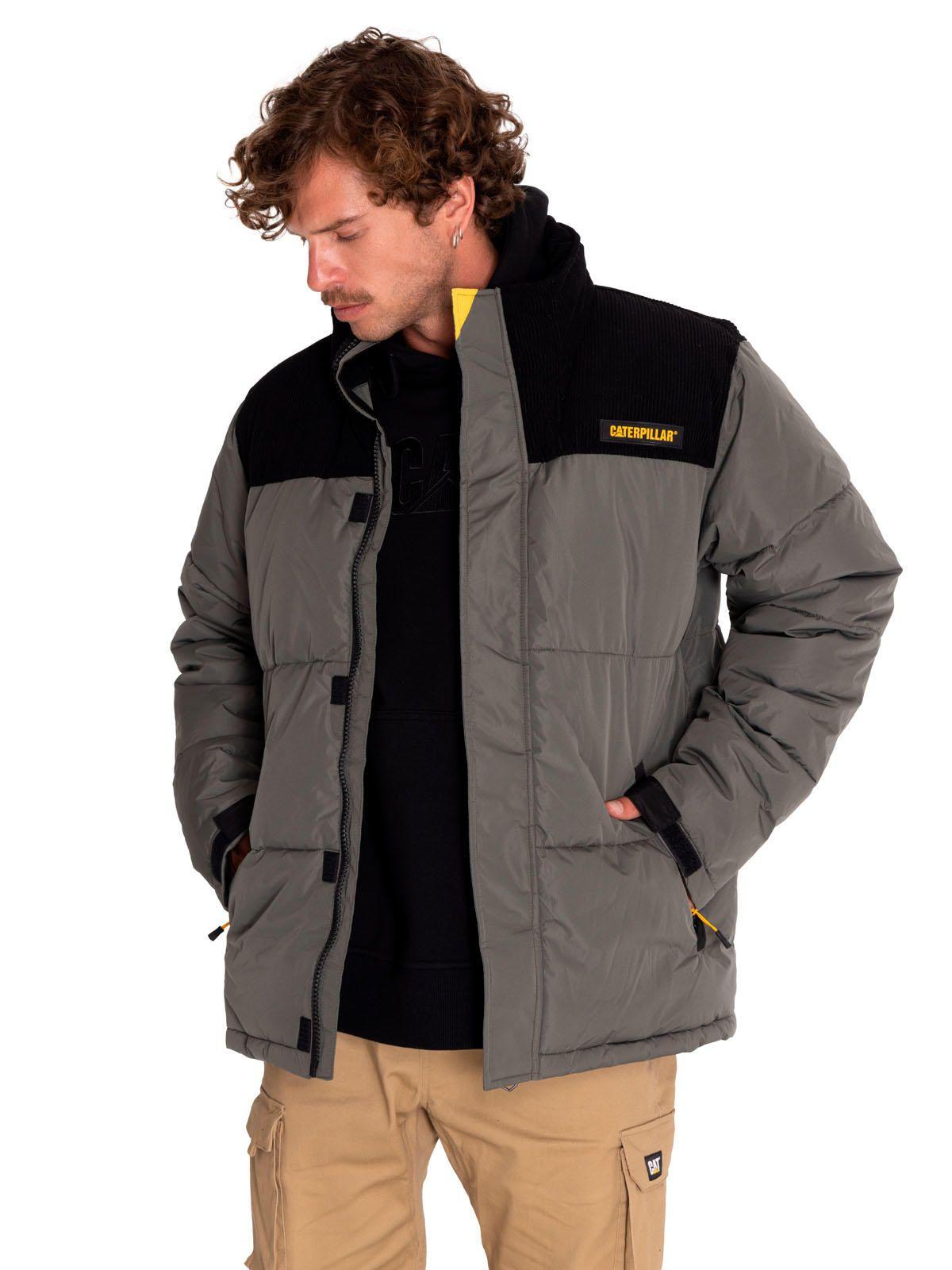 Parka Hombre Heavyweight Insulated Puffer Gris-0