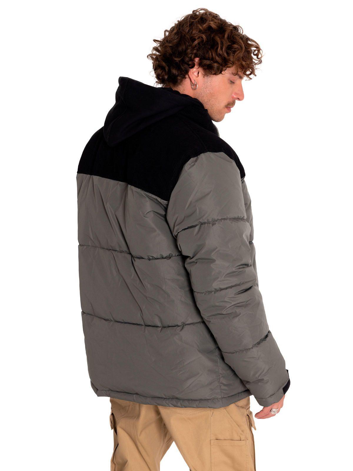 Parka Hombre Heavyweight Insulated Puffer Gris-3