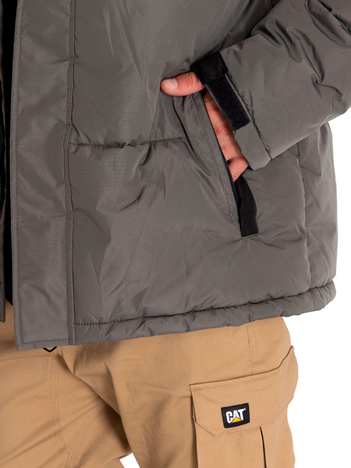 Parka Hombre Heavyweight Insulated Puffer Gris-5