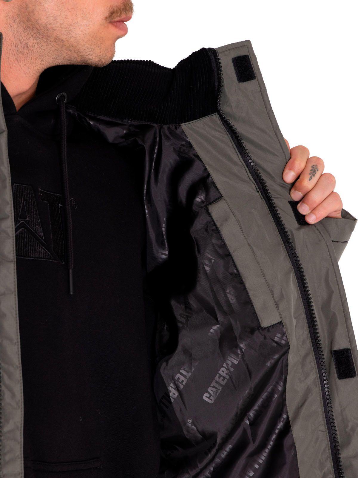 Parka Hombre Heavyweight Insulated Puffer Gris-6