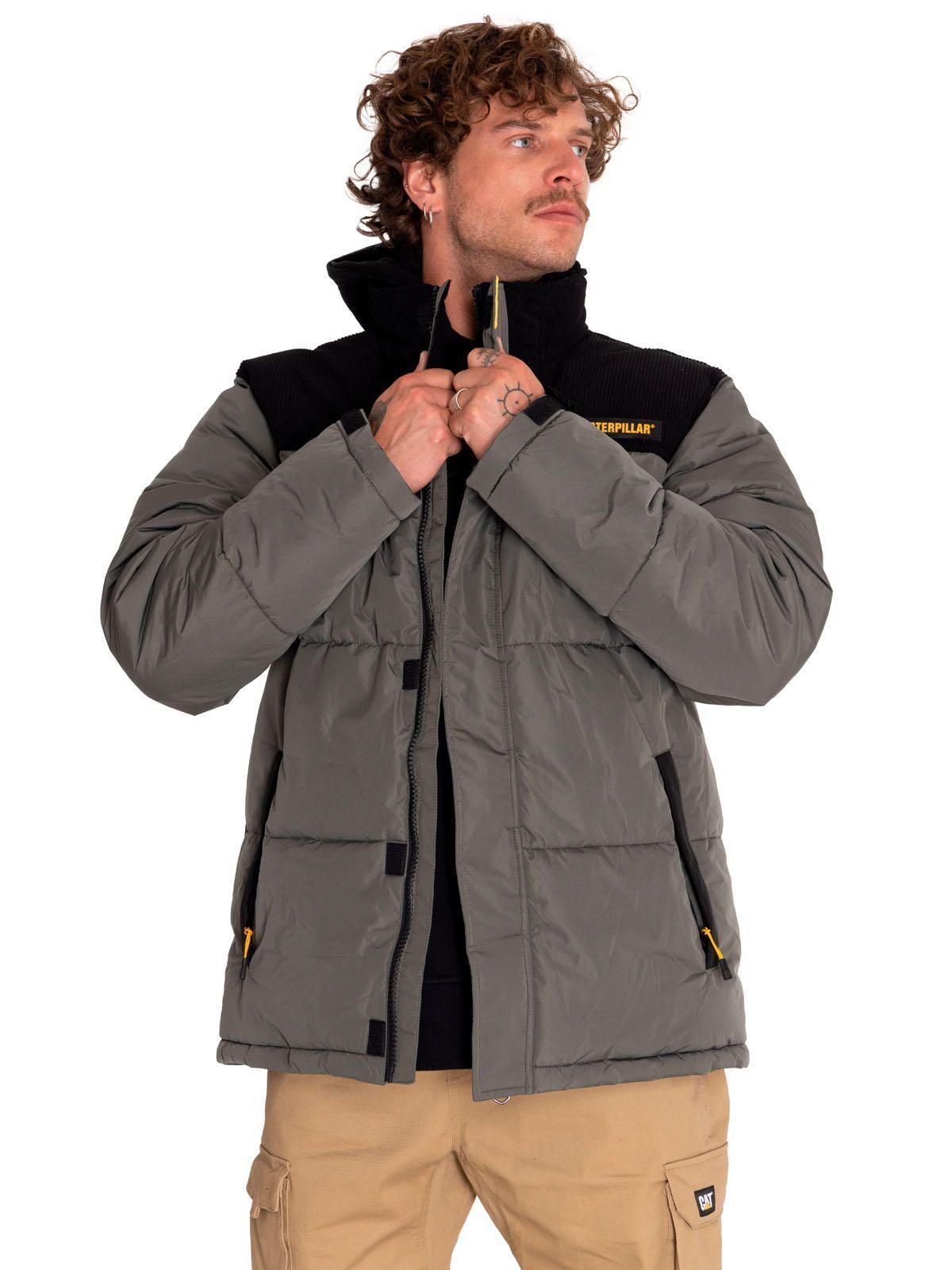 Parka Hombre Heavyweight Insulated Puffer Gris-1