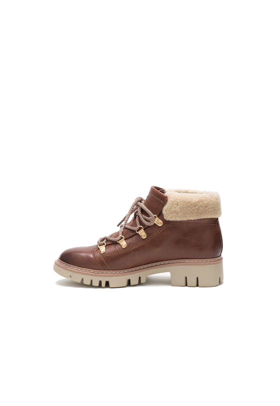 Botin Mujer  Chloe Café-2