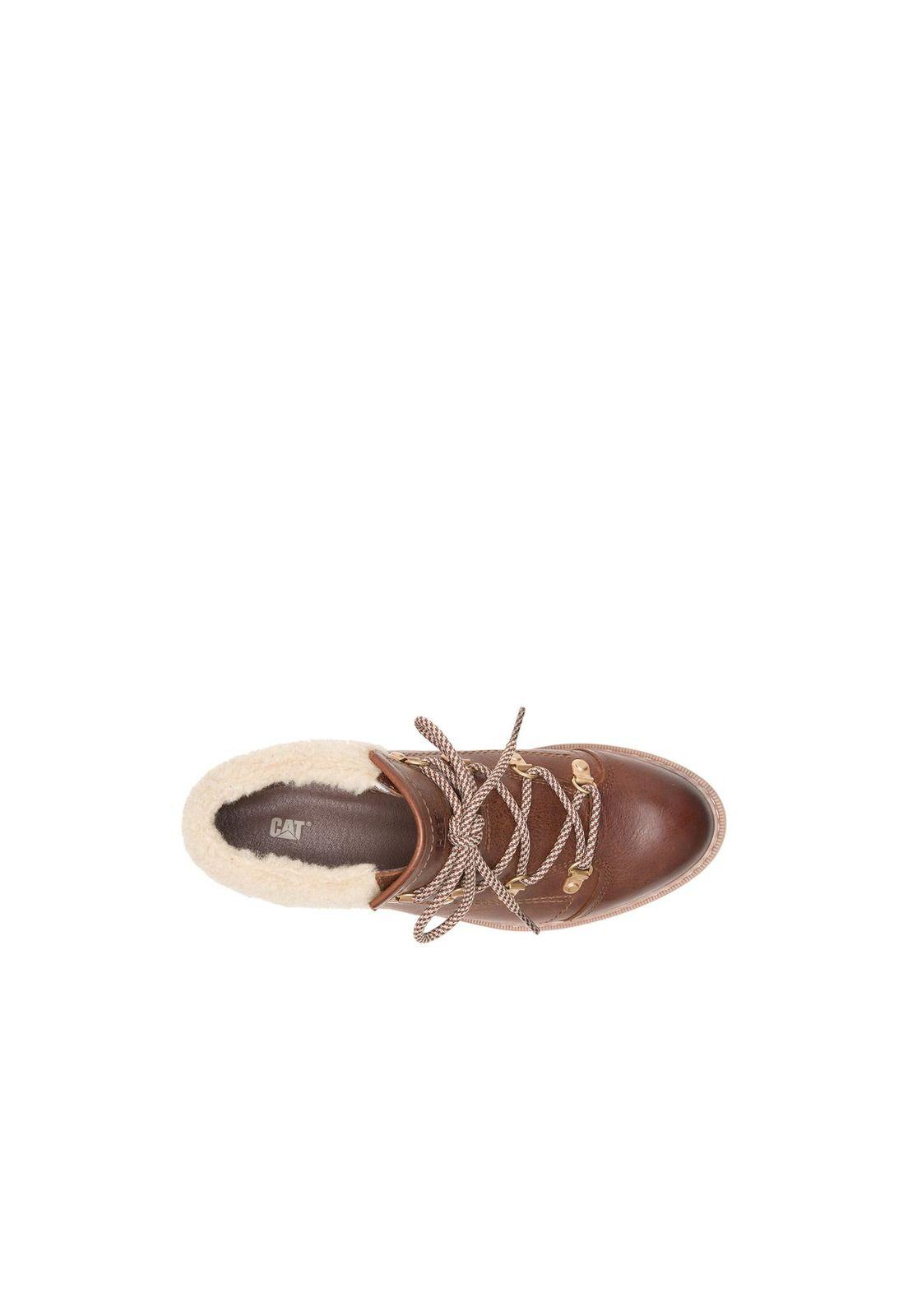 Botin Mujer  Chloe Café-3