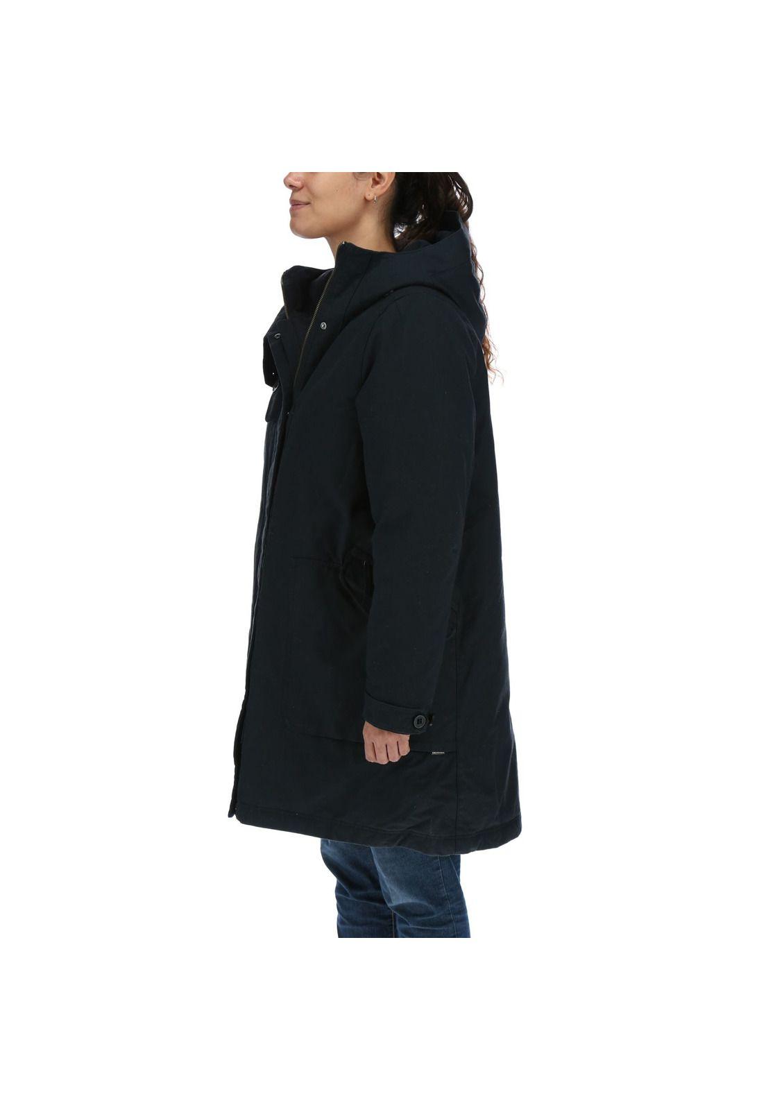 Wmns Insulated Parka Negro-1
