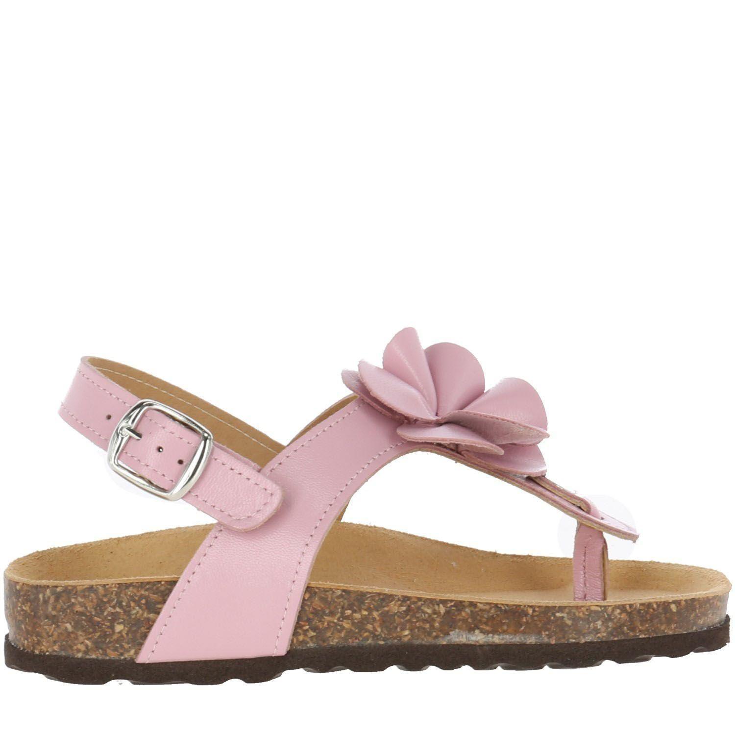 Sandalia Cuero Dahlia Rosa-0