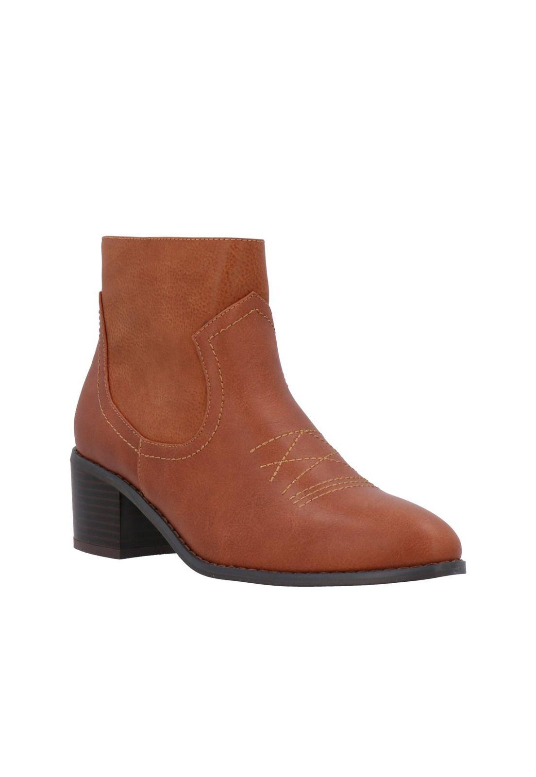 Botín Traviata Cognac-0