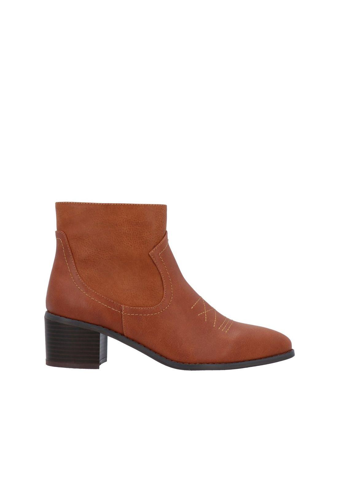 Botín Traviata Cognac-1