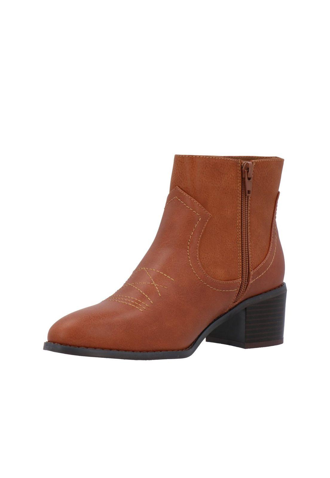 Botín Traviata Cognac-3