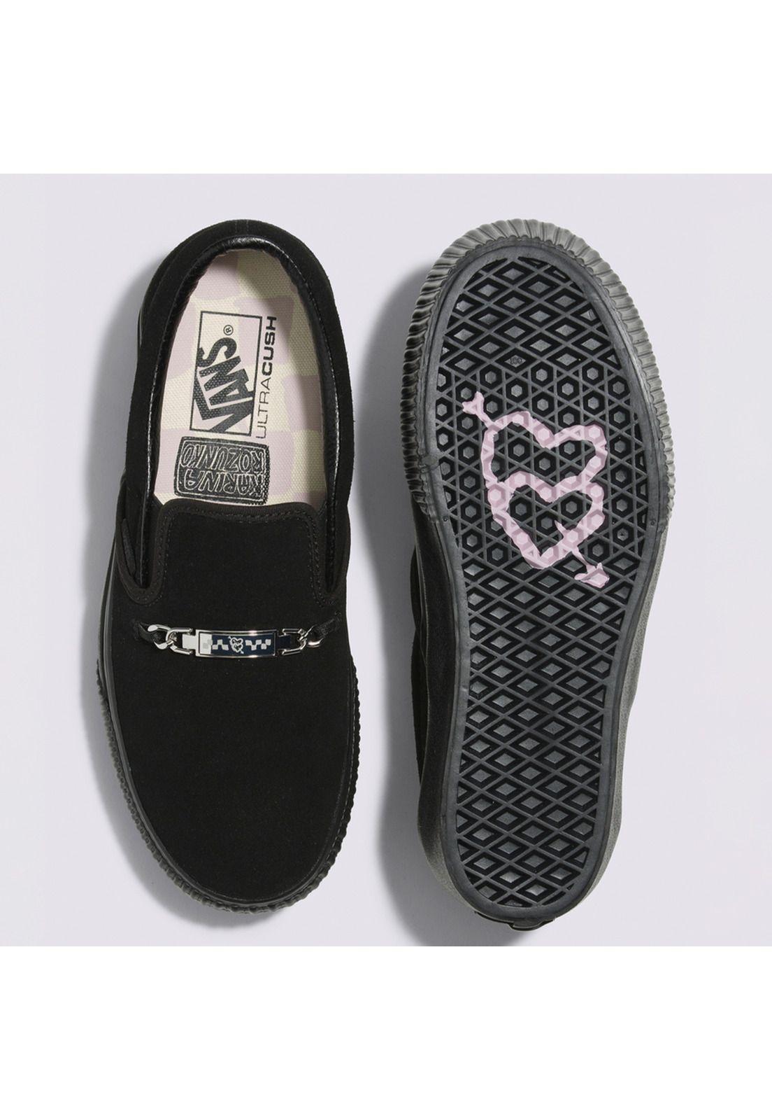 Zapatillas Slip-On Platform SF Karina Rokunzo Negro-1
