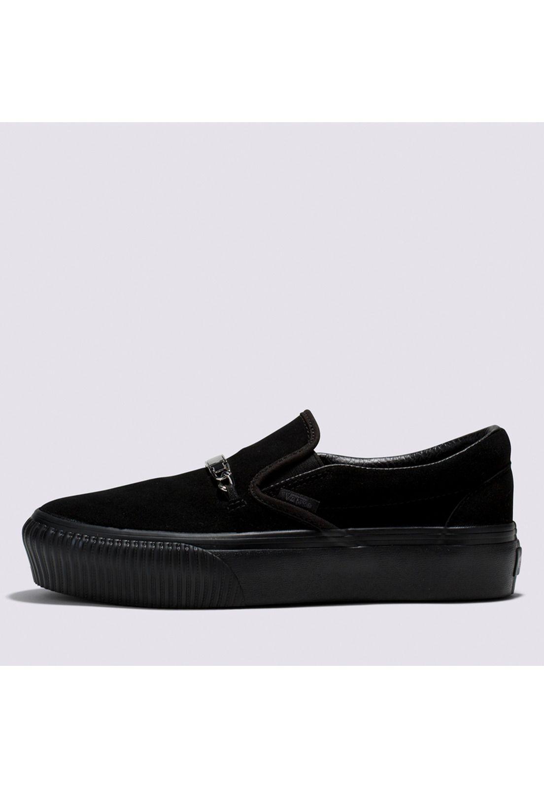 Zapatillas Slip-On Platform SF Karina Rokunzo Negro-3