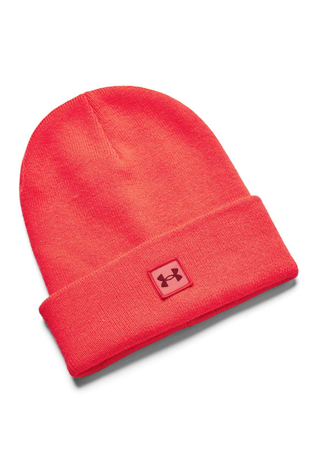 Gorro unisex UA Halftime Cuff Rojo-0