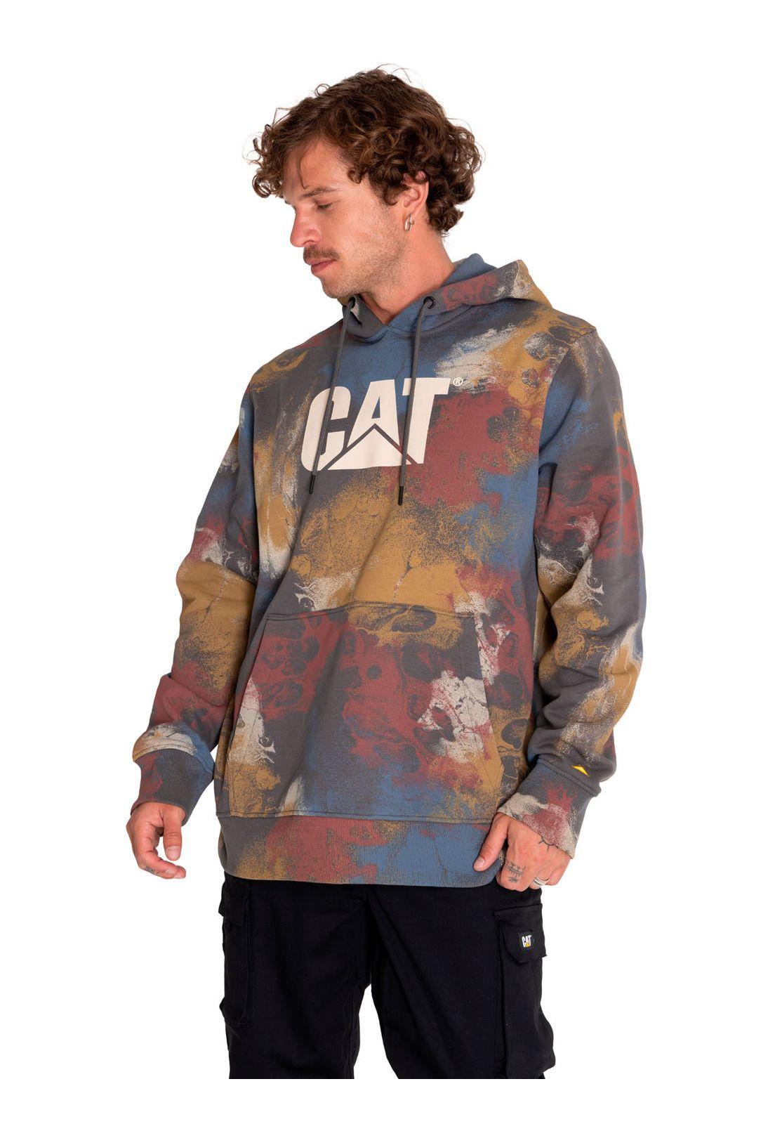Polerón Hombre Logo Printed Hoodie Multicolor-1