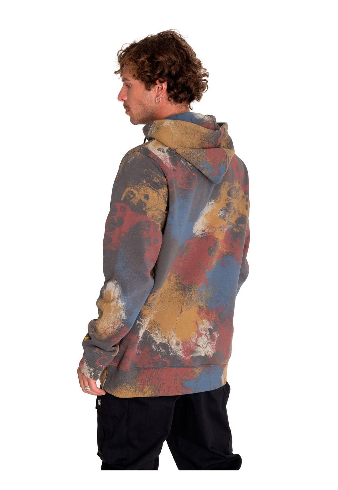 Polerón Hombre Logo Printed Hoodie Multicolor-3