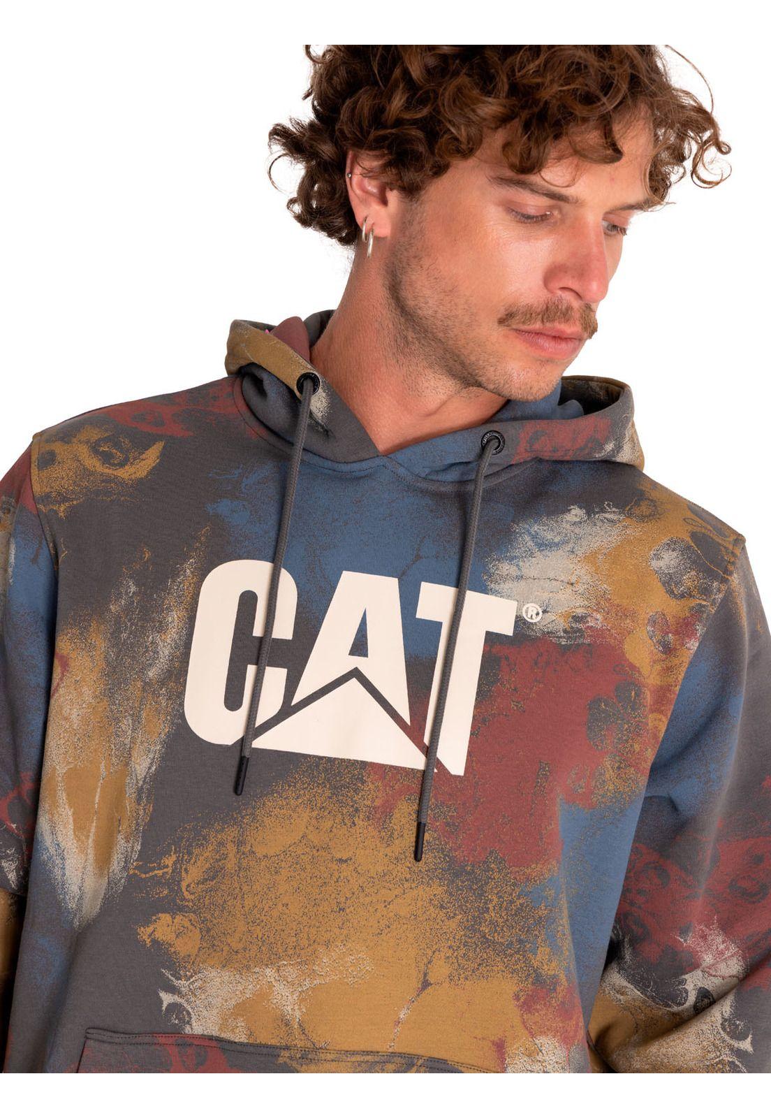 Polerón Hombre Logo Printed Hoodie Multicolor-4
