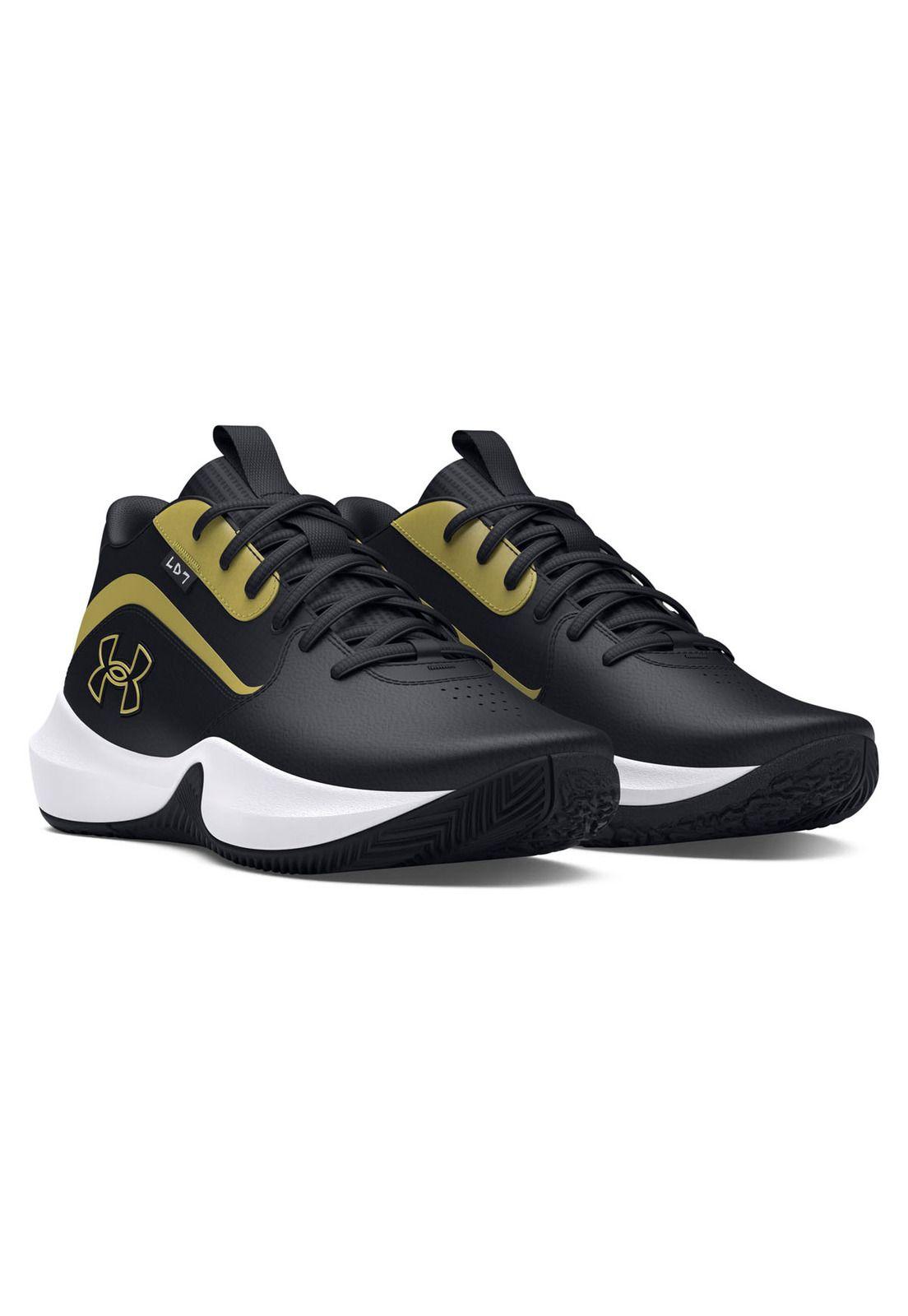 Zapatillas Bsketball unsex Lockdown7 Negro-5