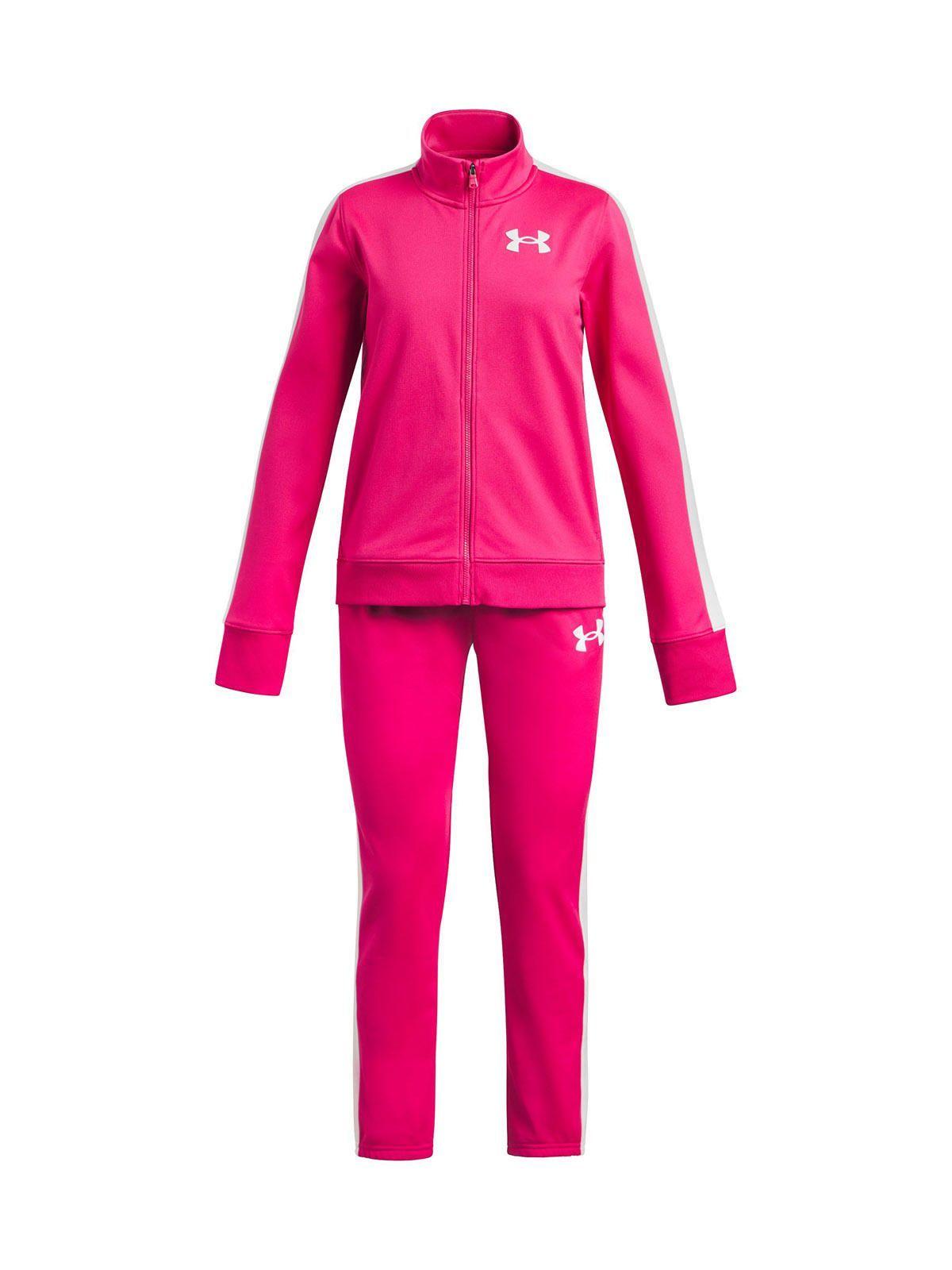 Conjunto deportivo UA Knit Tck Morado Nina-0