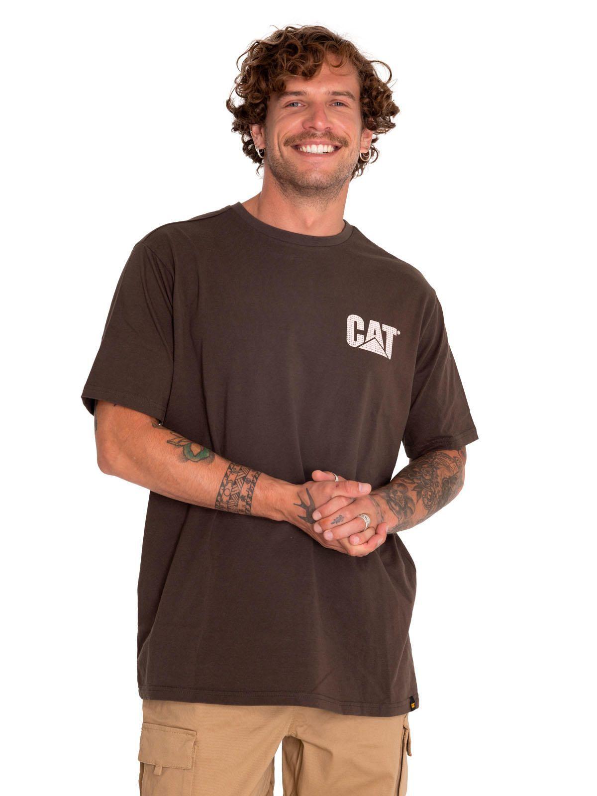 Polera Manga Corta Unisex Heavyweight Washed Café-0