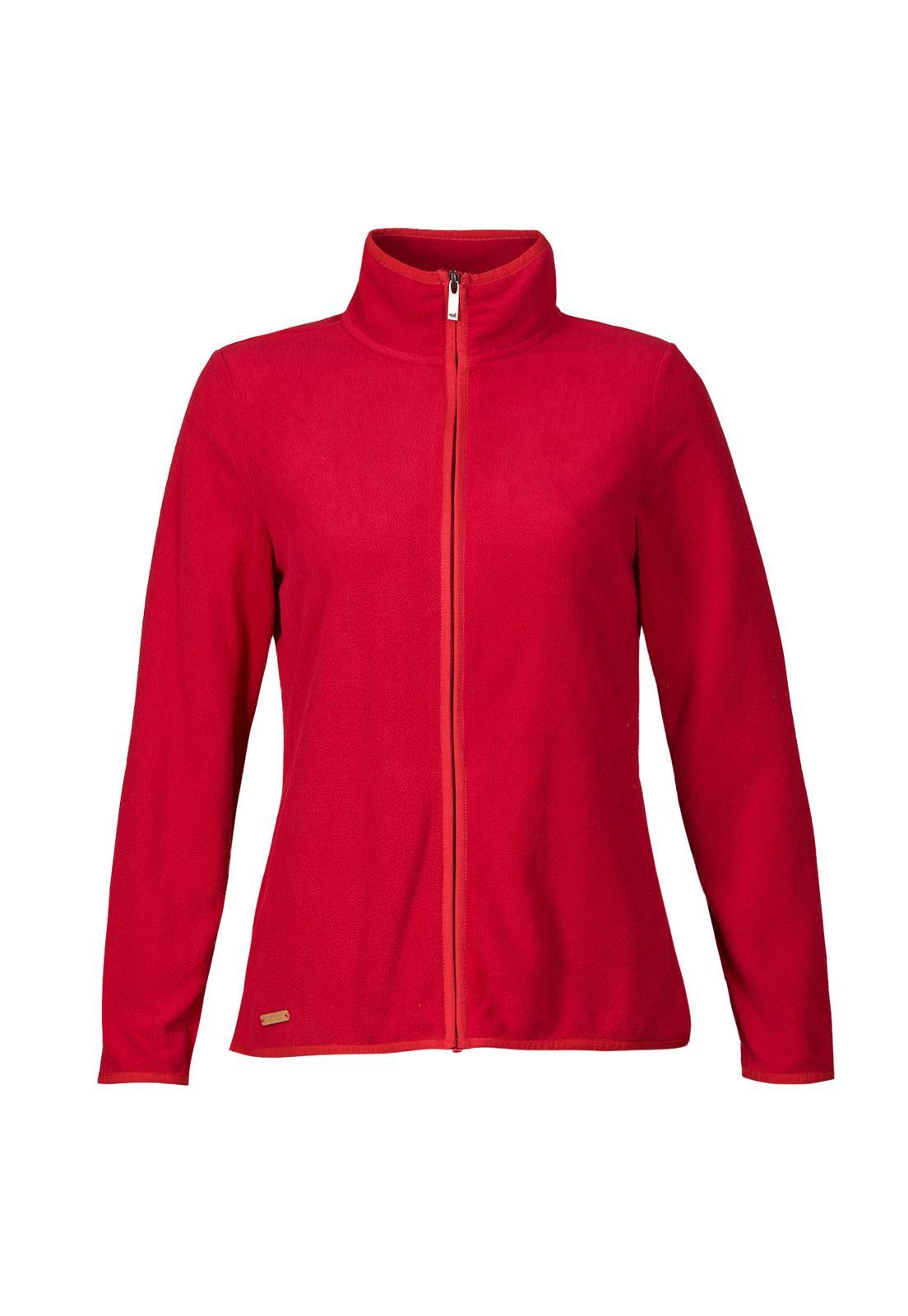 Polar Fibras Recicladas Mujer Adria Rojo-0