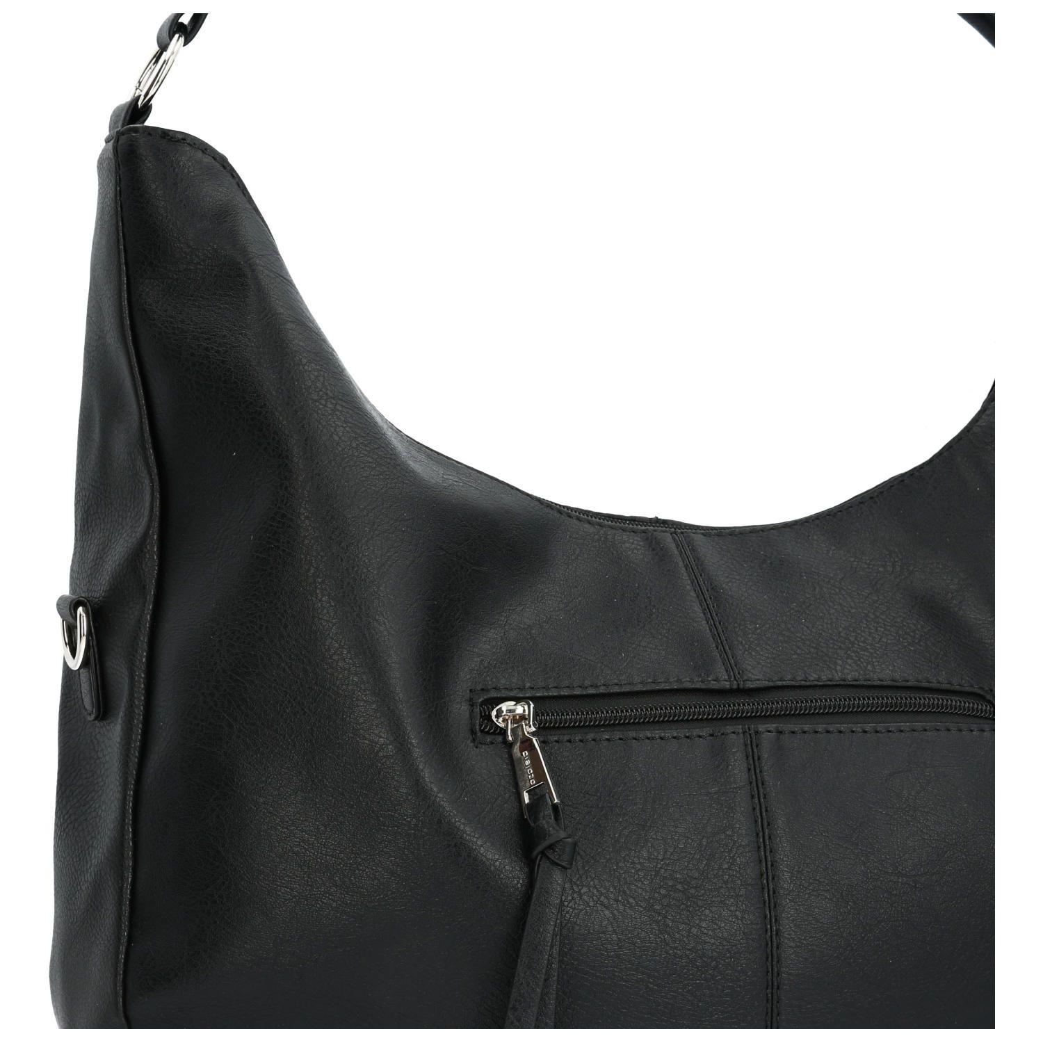 Cartera Lorraine Hobo Negro Mujer-3