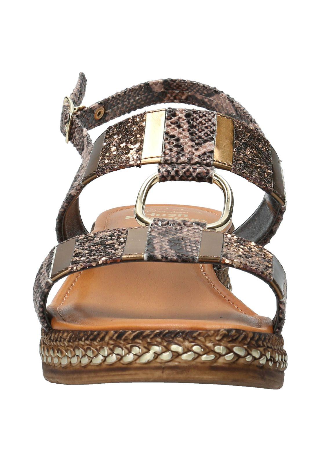 Sandalia Mujer Brenda Café Oscuro-3