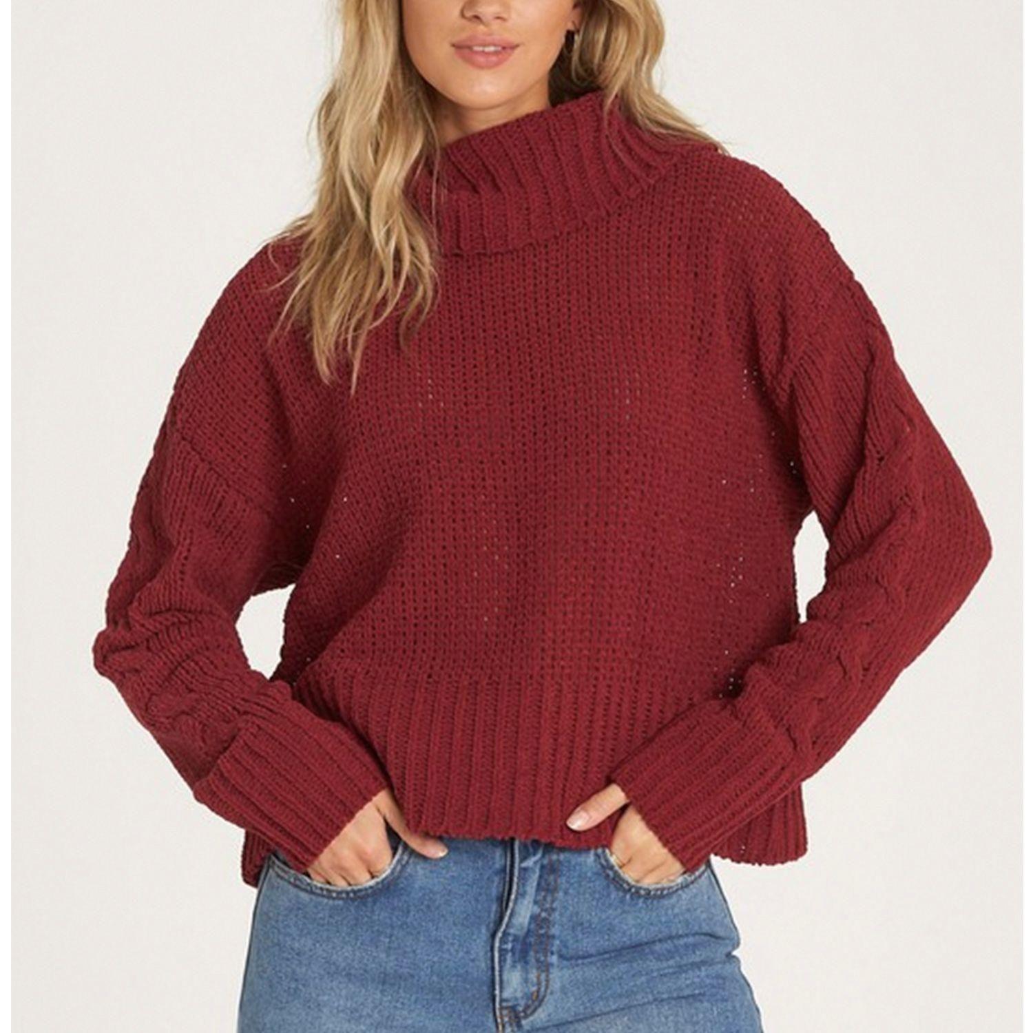 Chaleco Mujer Cherry Moon Burdeo-0