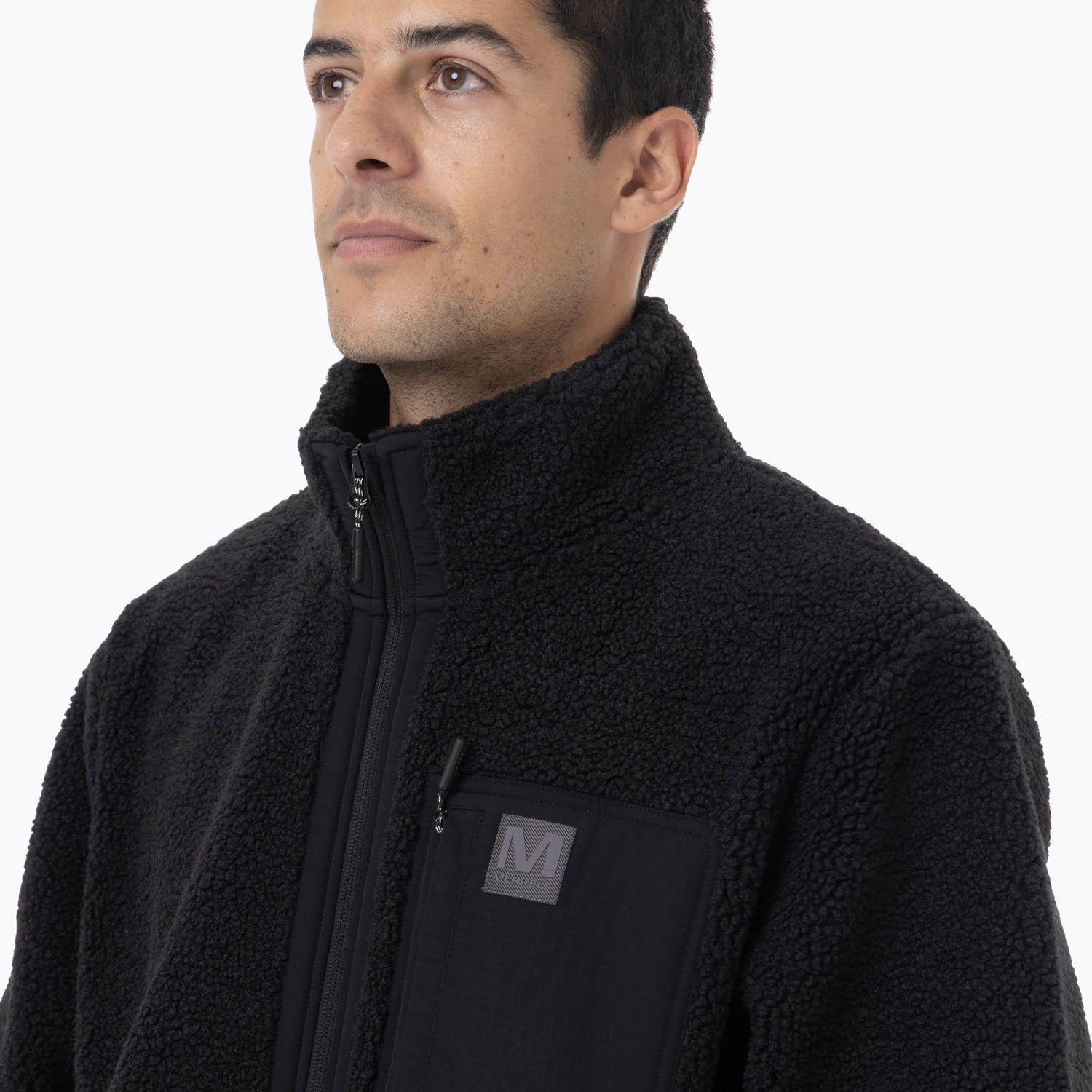 Polar Hombre Retro Pile Sherpa Negro-5