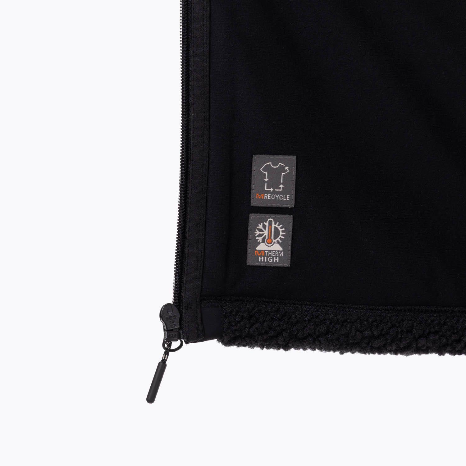 Polar Hombre Retro Pile Sherpa Negro-7