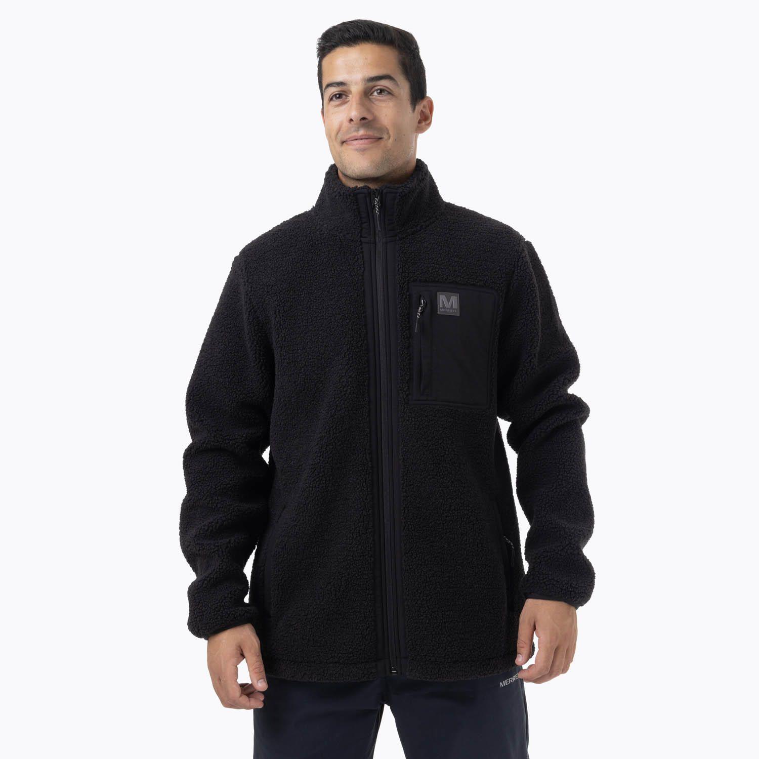 Polar Hombre Retro Pile Sherpa Negro-9