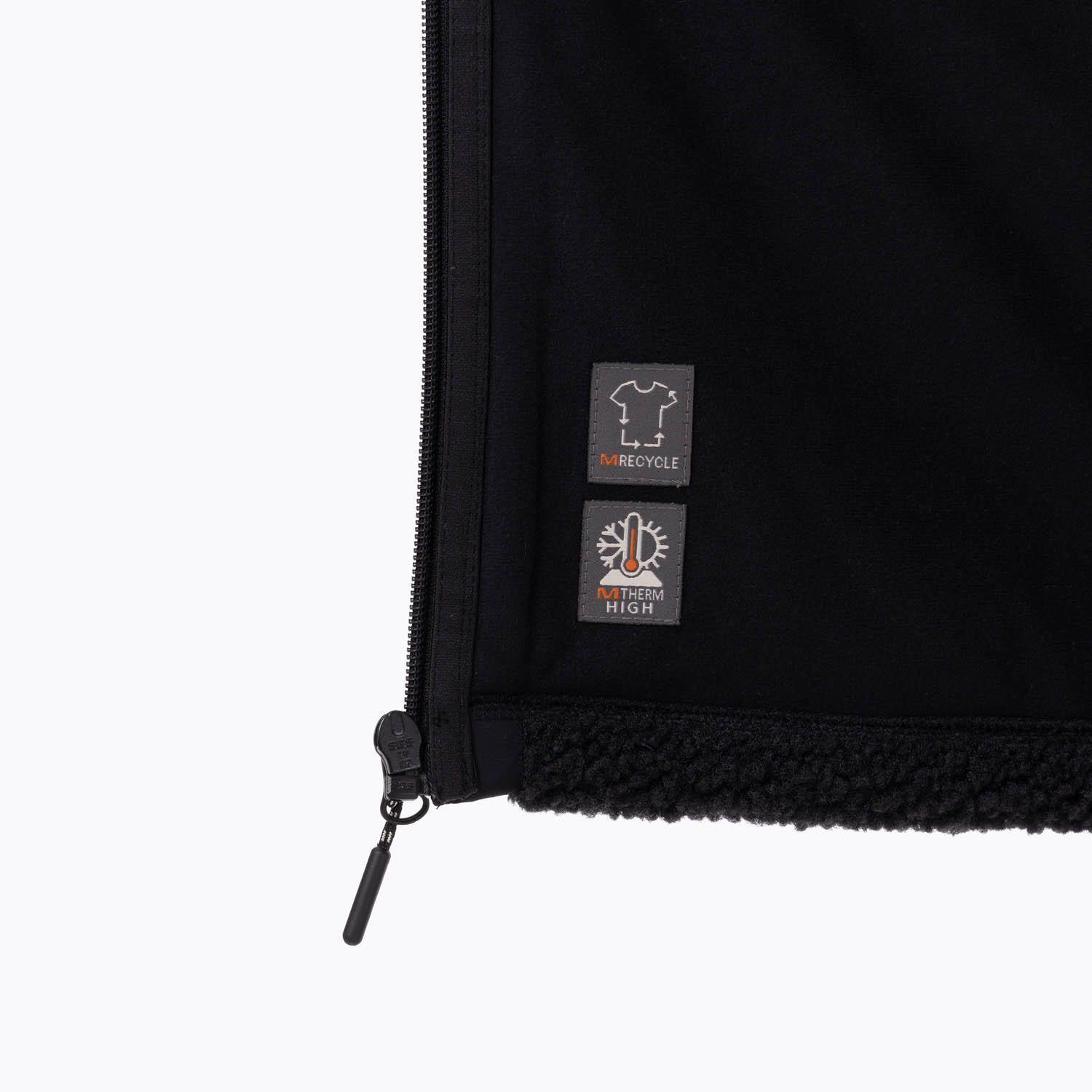 Polar Hombre Retro Pile Sherpa Negro-7