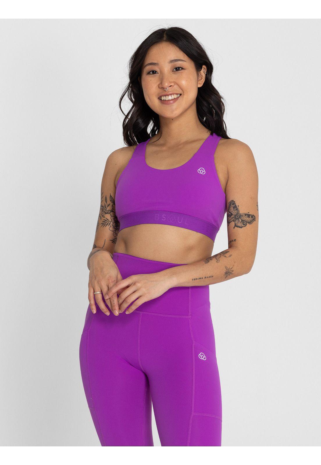 Peto Deportivo Bra Iris Ms Morado Mujer-0