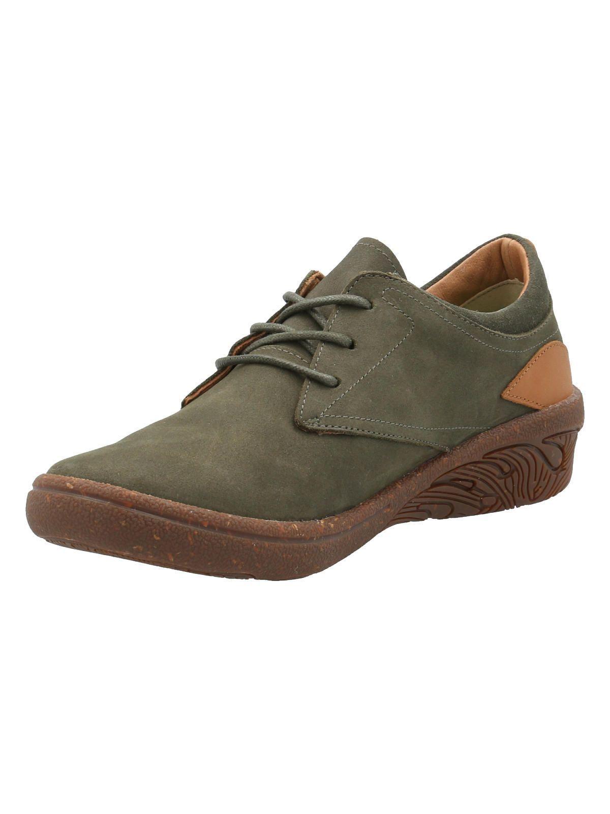 Zapato Slip On Cuero Mujer Arderin Verde -3