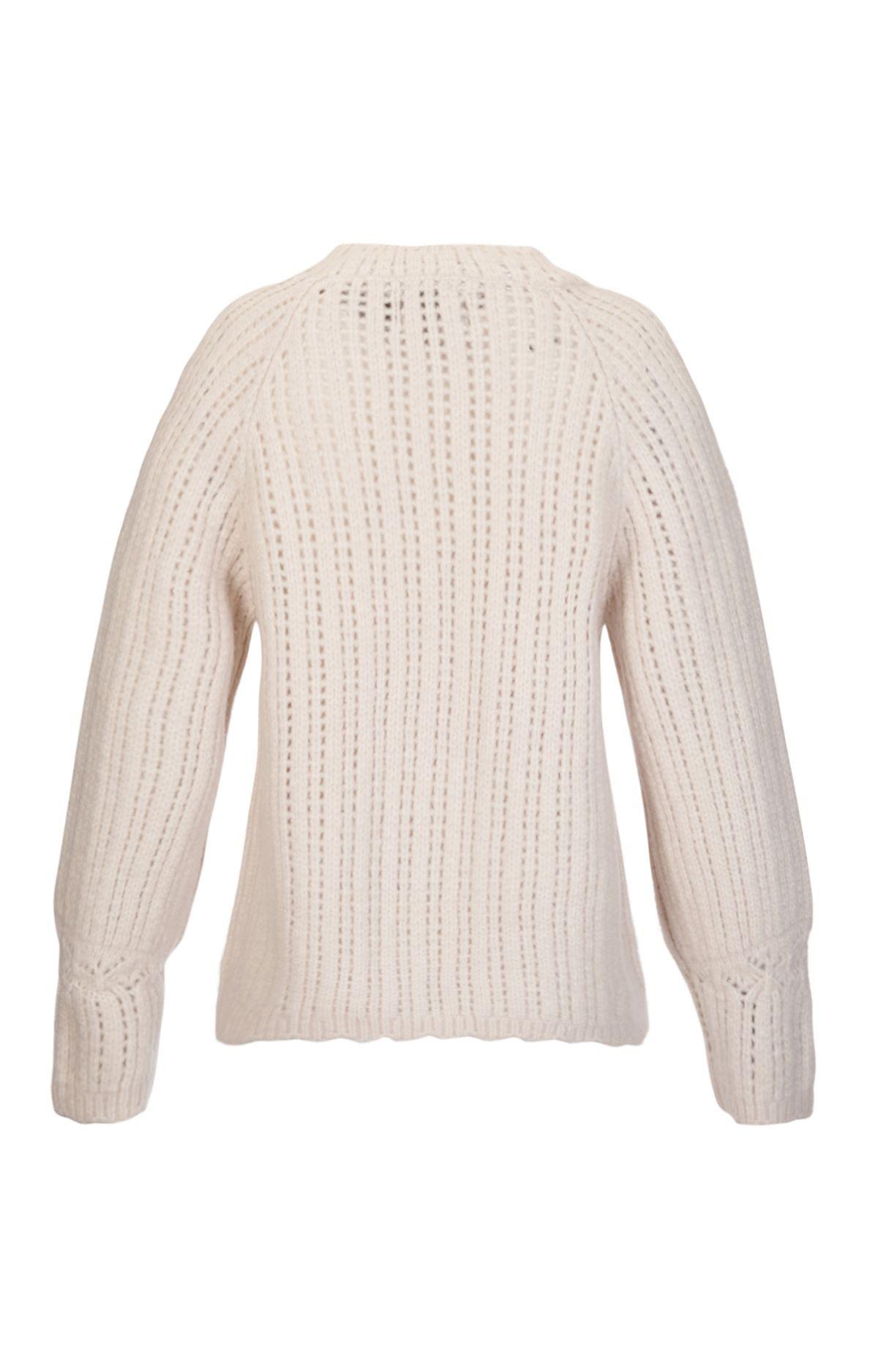 Sweater Mujer Varenna Beige-1