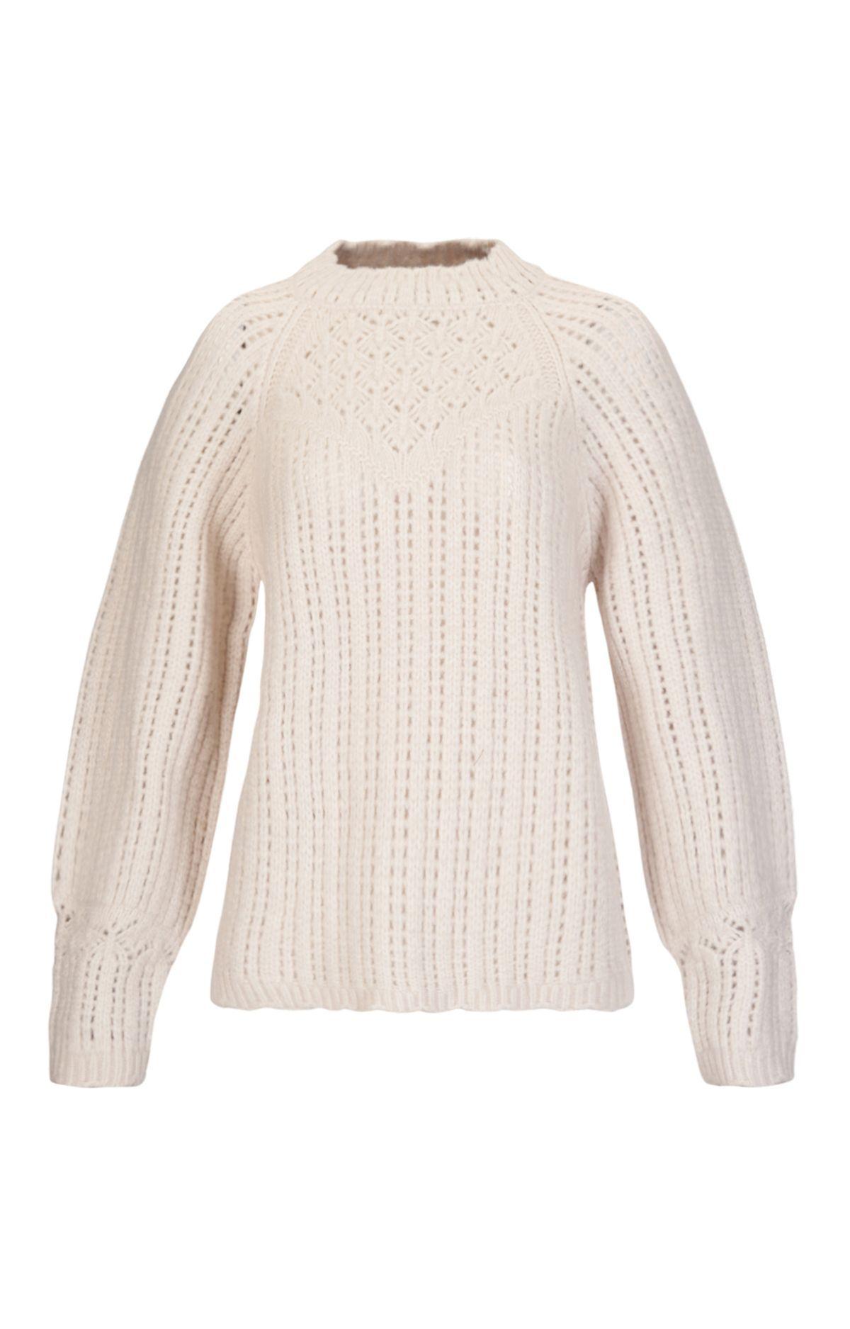 Sweater Mujer Varenna Beige-0