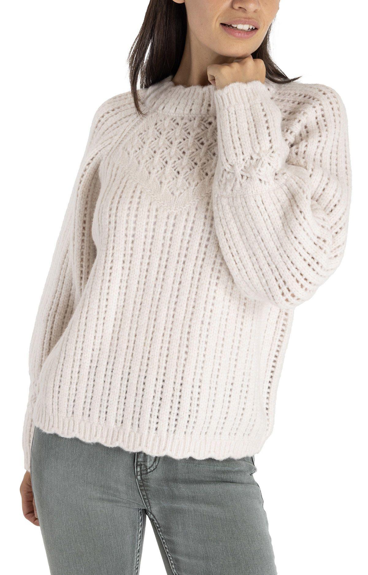 Sweater Mujer Varenna Beige-3
