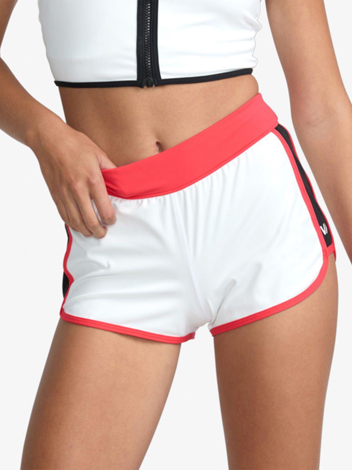 Short Mujer Aren Retro Sport Blanco Rvca-0