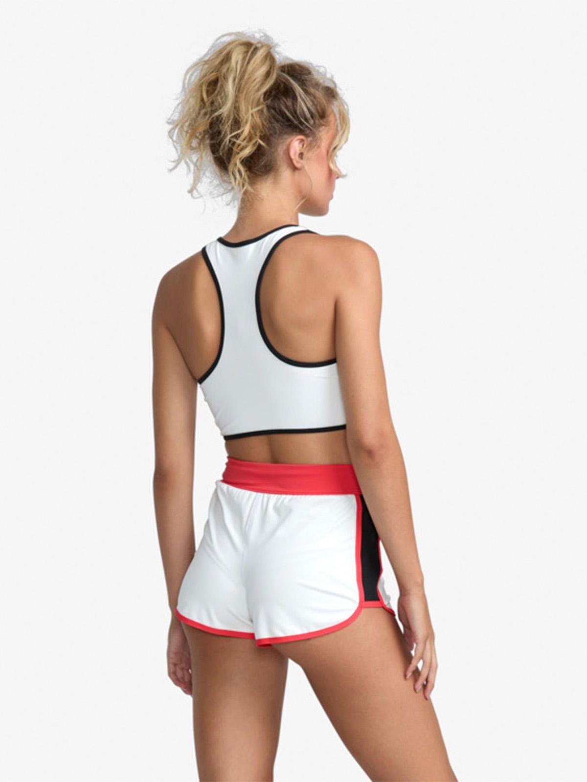Short Mujer Aren Retro Sport Blanco Rvca-4