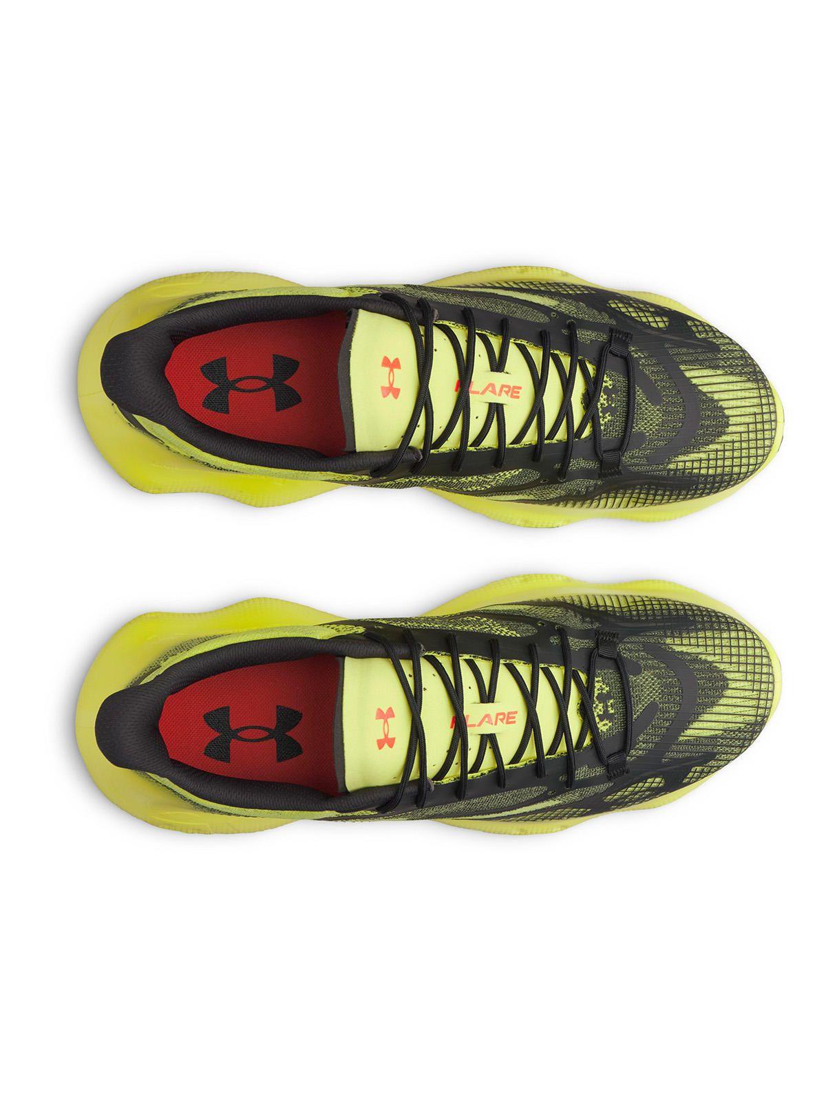 Zapatilla Unisex Ua Flare Amarillo-4