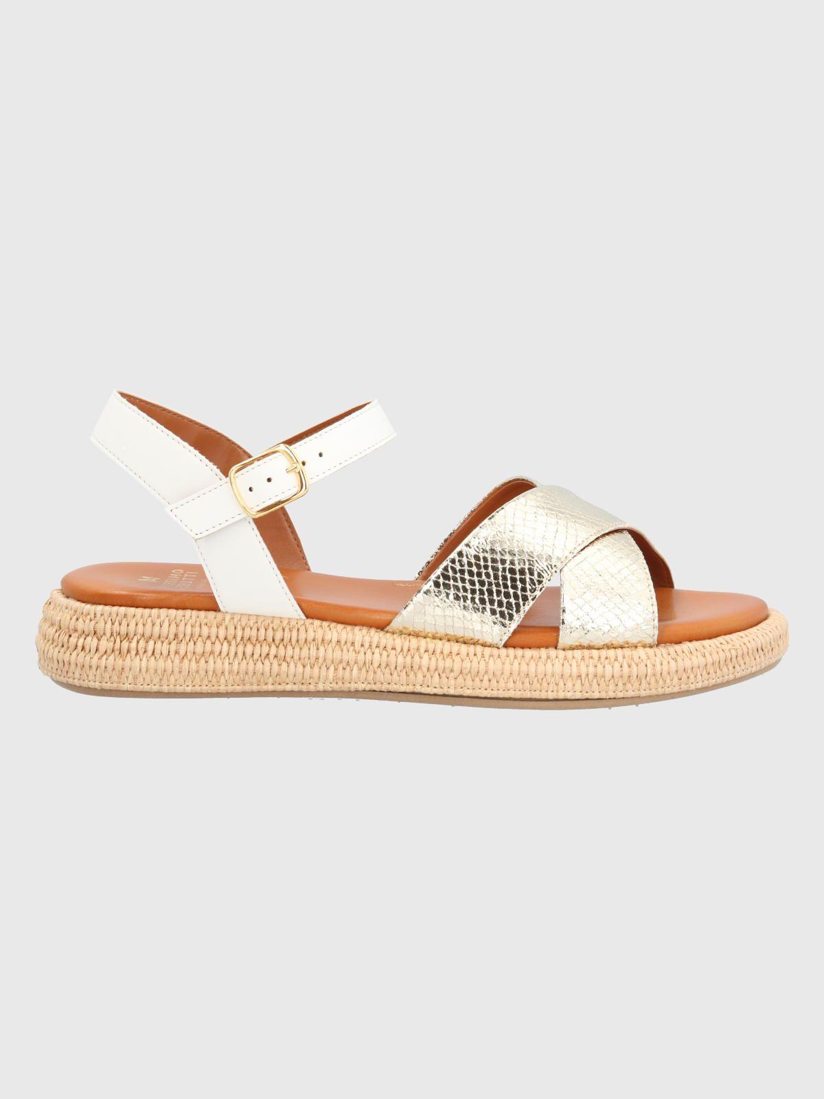 Sandalia Dorado Mujer Concetta -1