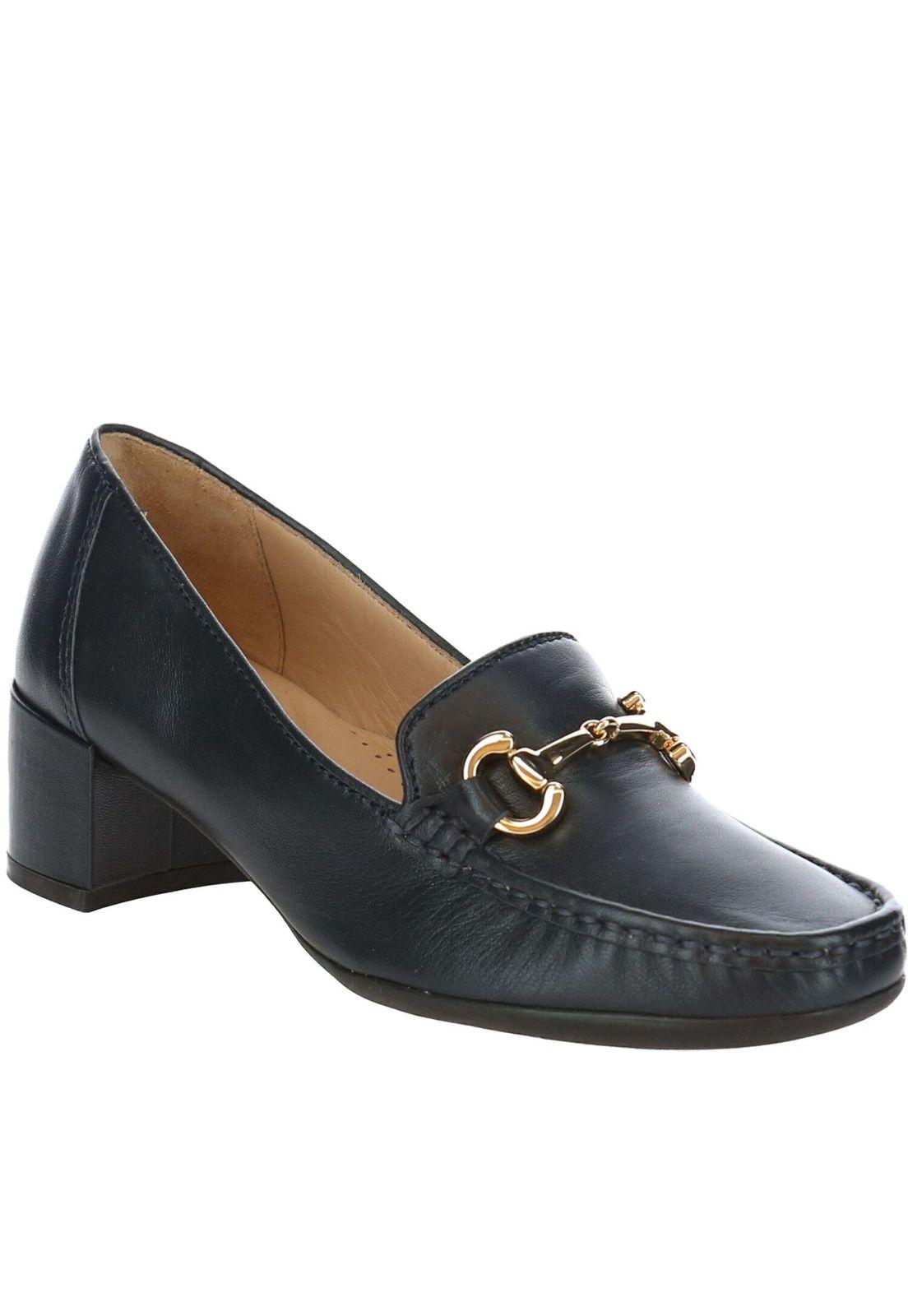 Zapato Cuero Salma Azul-0