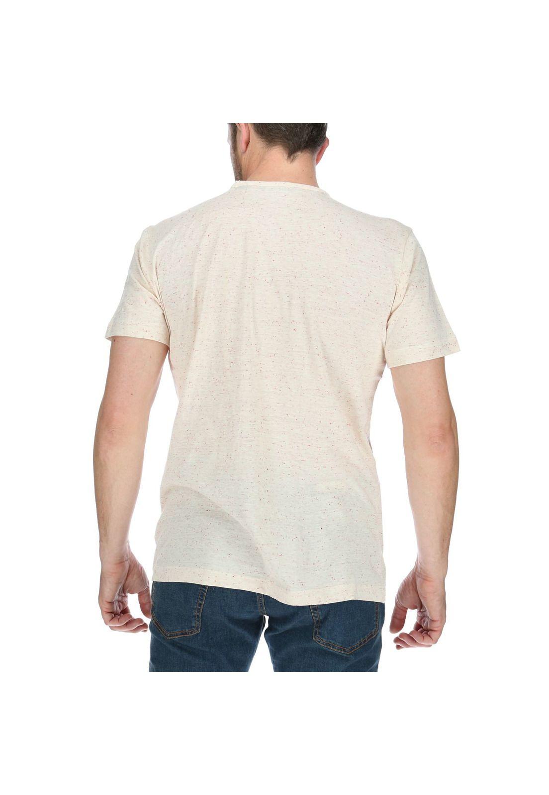 Polera Mc Hombre Neps Pocket S/S Tee Crema-2