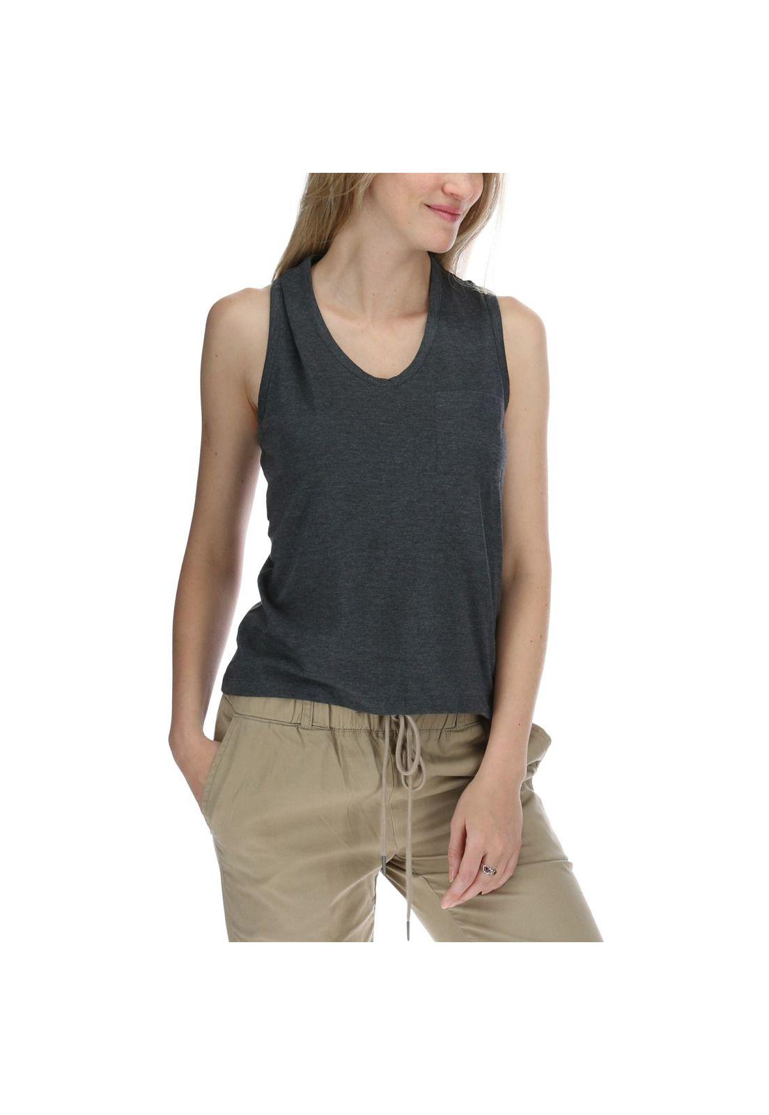 Polera Sm Mujer Every Day Tank Top Negro-2
