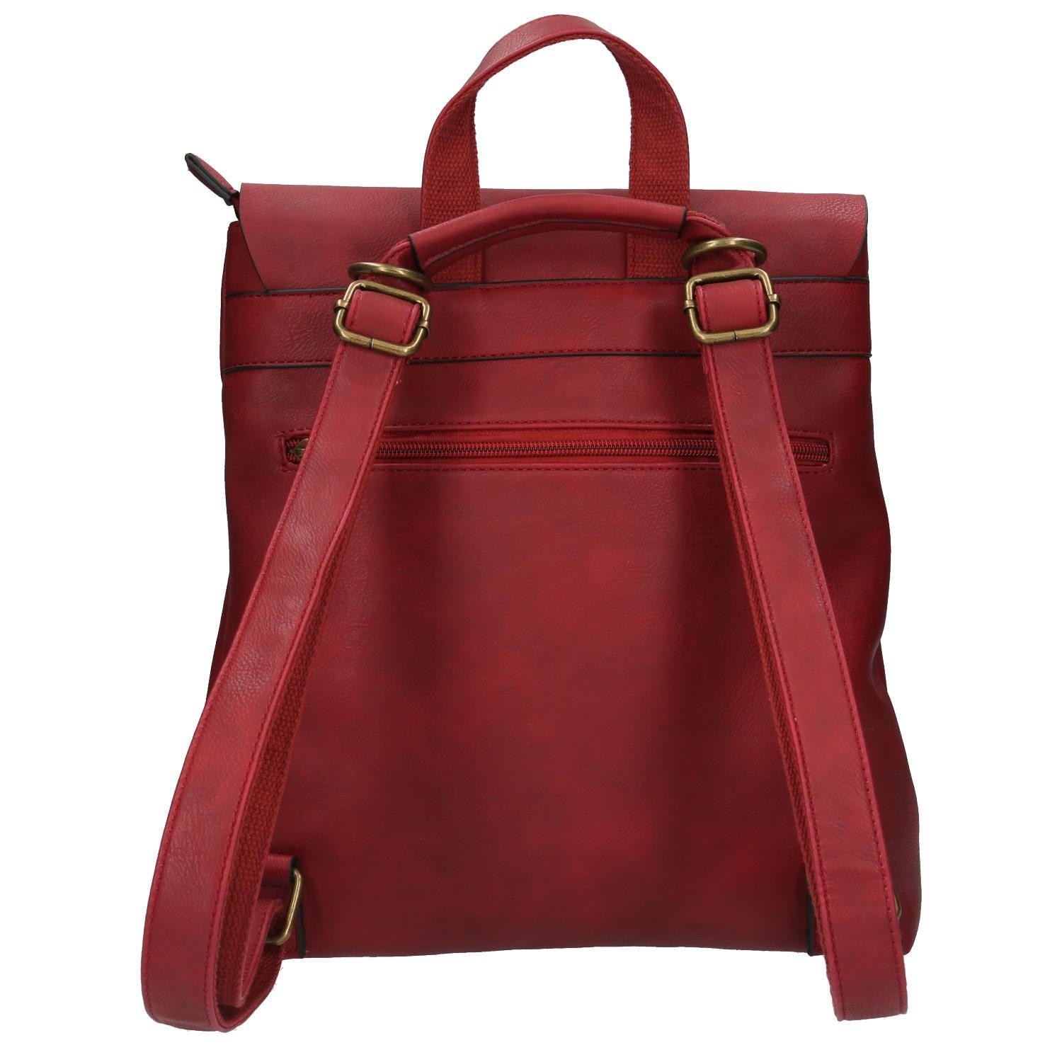 Mochila Mujer Janeir Backbag Rojo-2