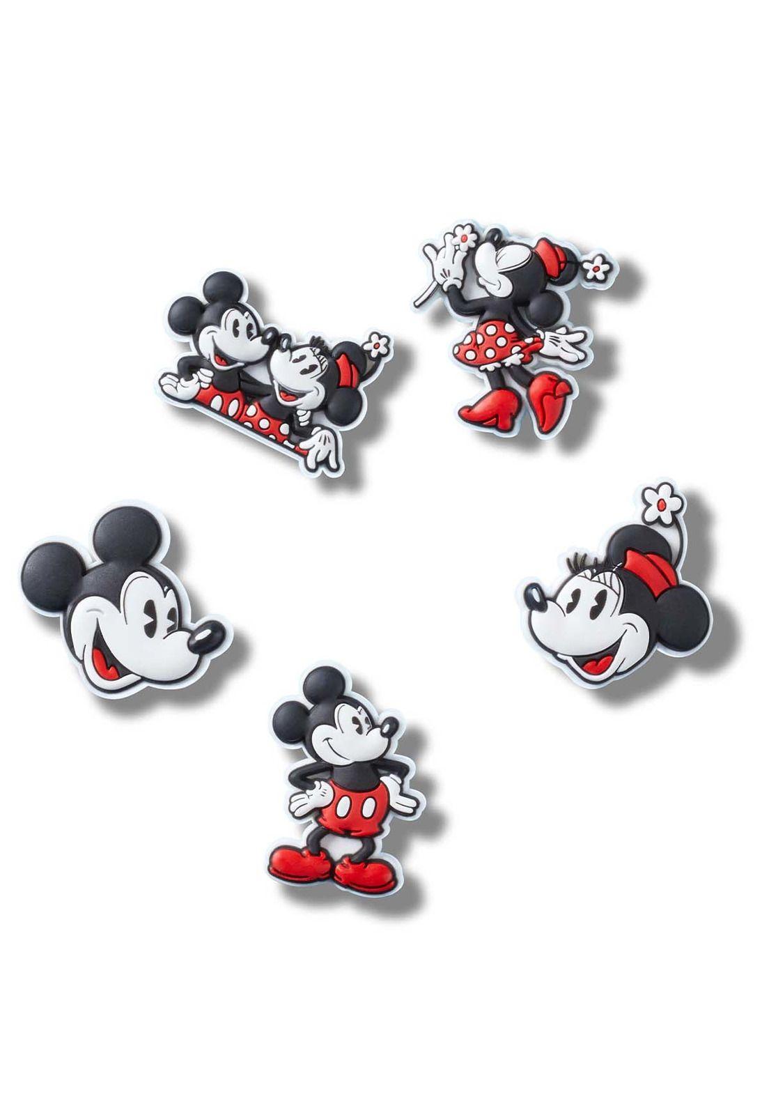 Jibbitz Crocs Mickey Y Minnie Pack 5 Negro-0