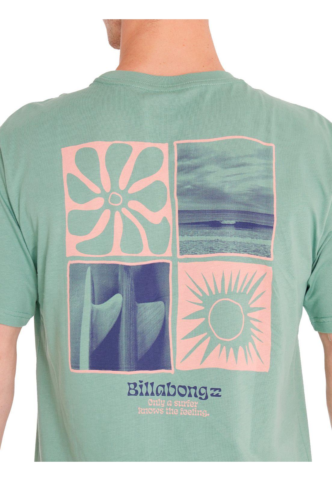 Polera Hombre Twin Fins Verde-5