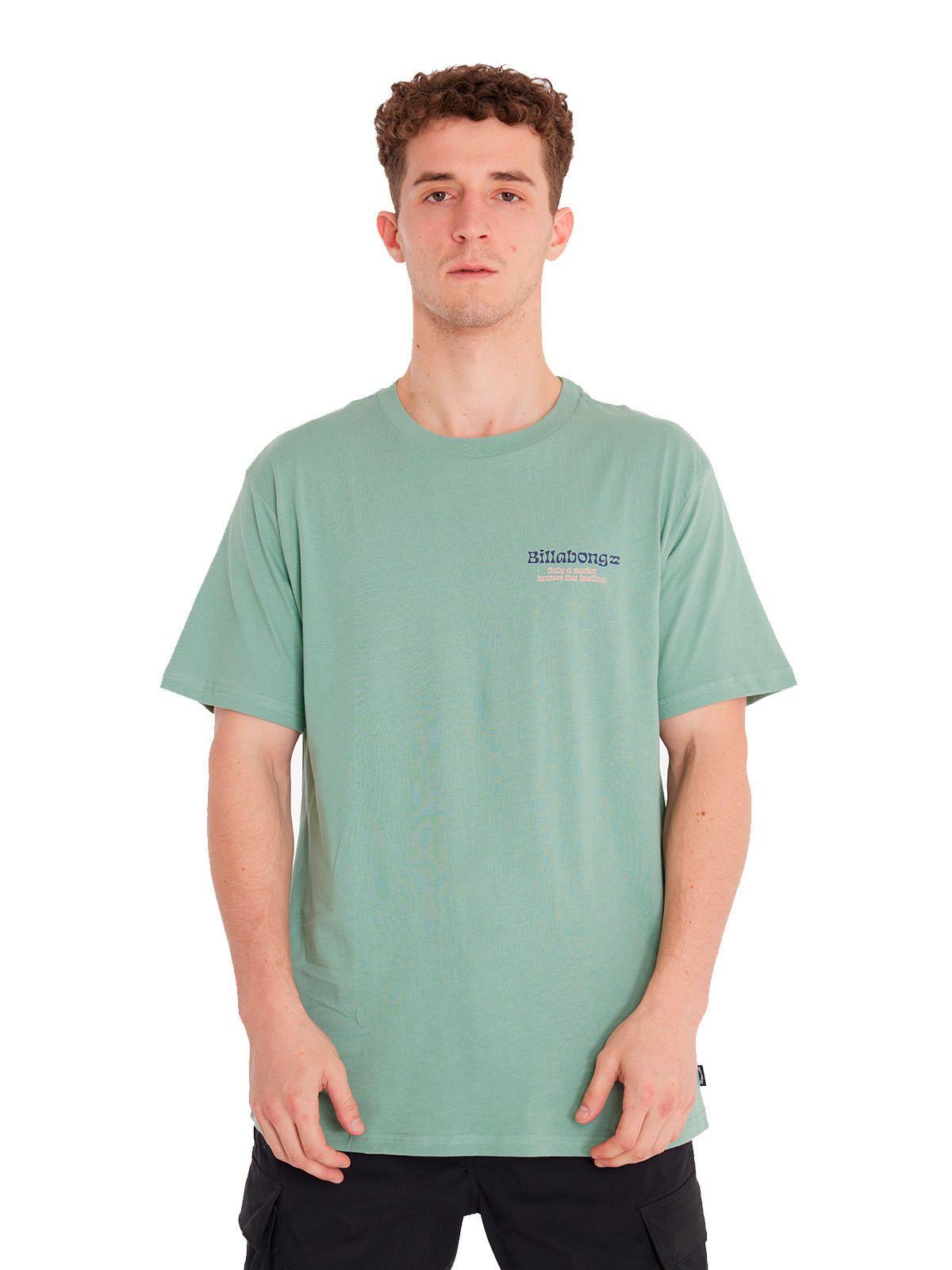 Polera Hombre Twin Fins Verde-0
