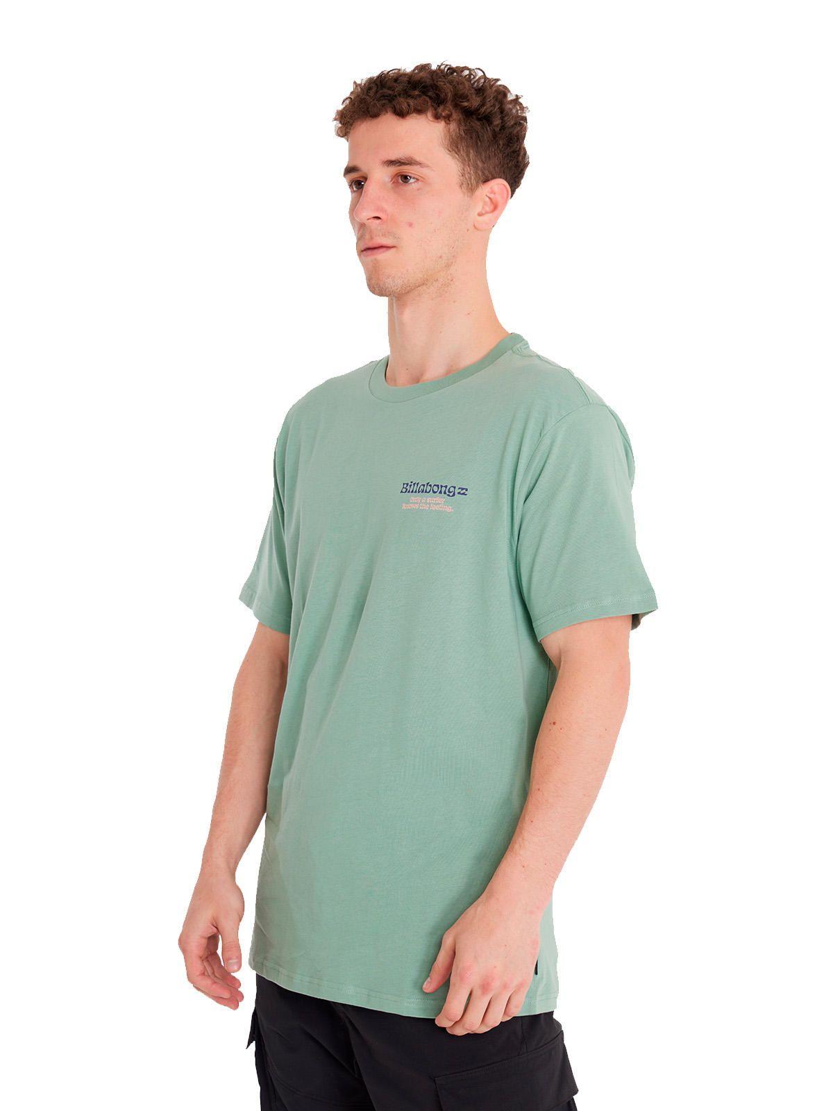 Polera Hombre Twin Fins Verde-1